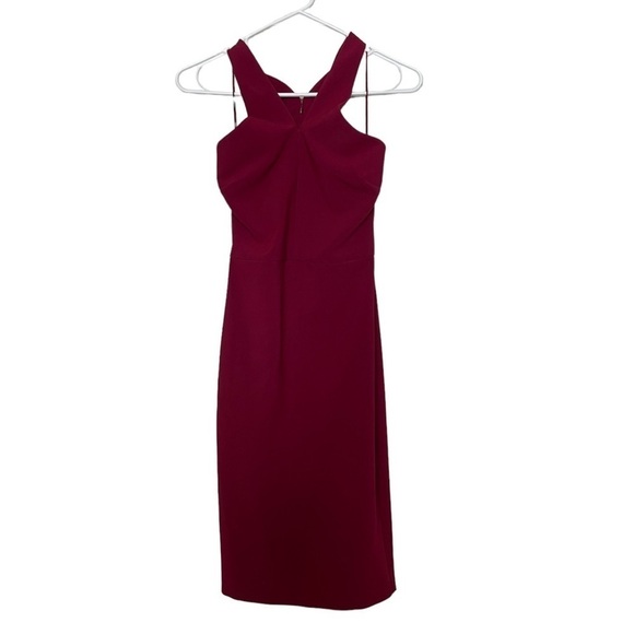 Likely Pink Halterneck Mini Dress - Picture 1 of 7